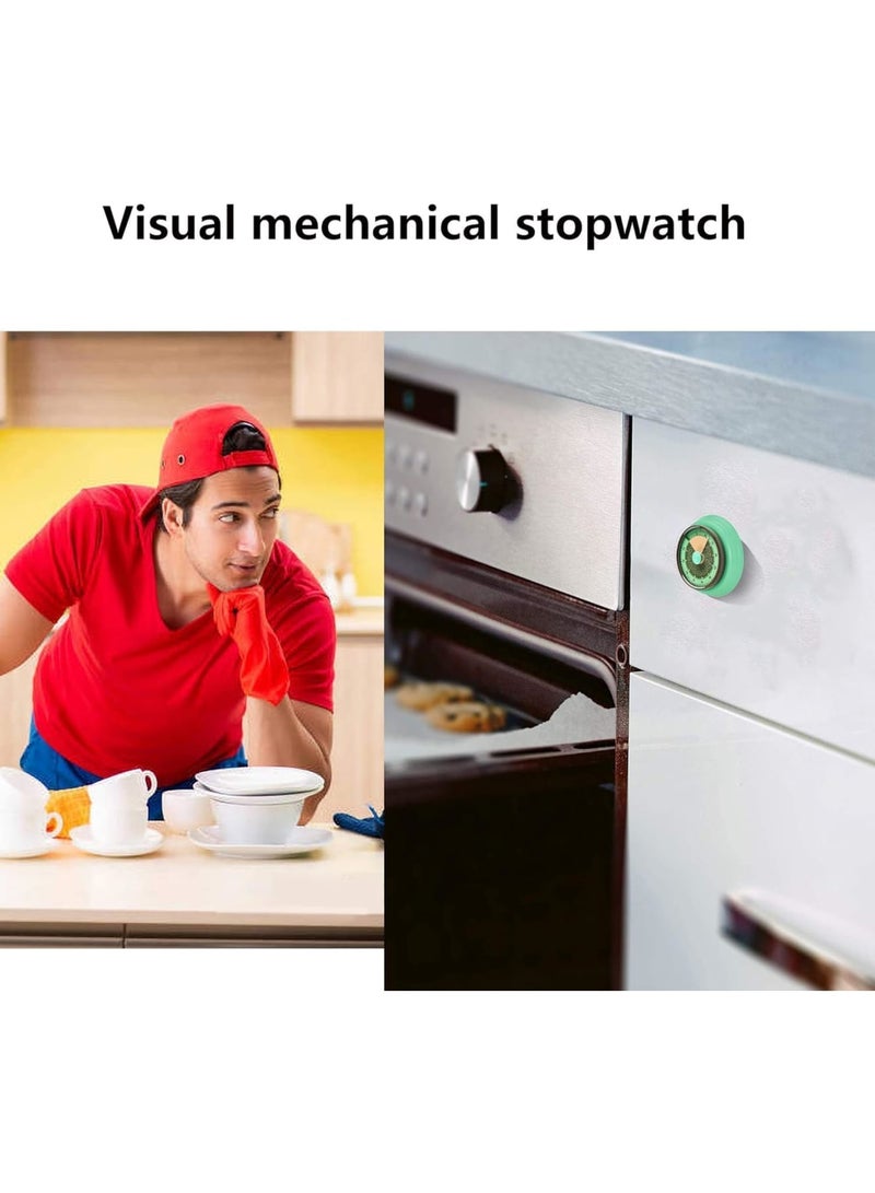 SYOSI Kitchen Timer, Magnetic Countdown Countup Timer for Cooking, Egg, Baking, Study and Exercise, Classroom Timer for Kids and Teachers - Image 2